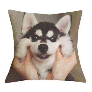 love my husky pillow
